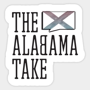 The Alabama Take Vintage Logo Sticker